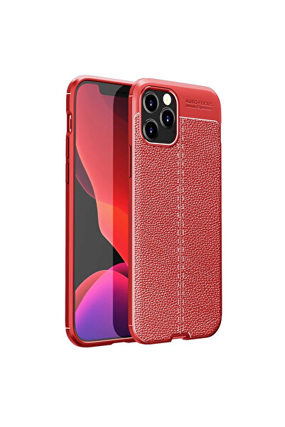 eco port iPhone 12 Pro Max Case Auto Focus Cover - Red