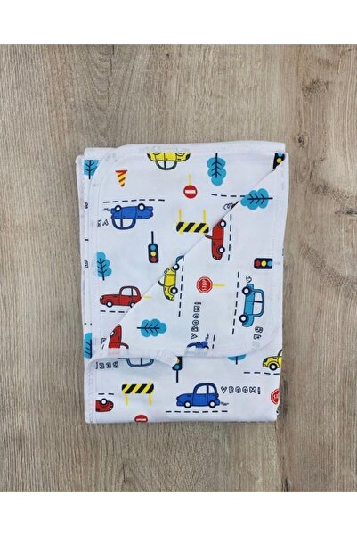 HYEM Double-Sided Patterned Baby Blanket 100% Cotton