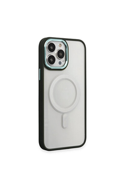 eco port iPhone 15 Pro Case Room Magneticsafe Silicone - Fir Green