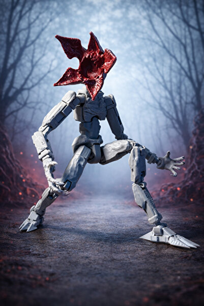 Rüzgar Tasarım Stranger Things Demogorgon T13 Eklemli Oyuncak Dummy Mega Boy