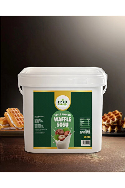 Fındık Kabuğu Sütlü Waffle Sos 5 Kg