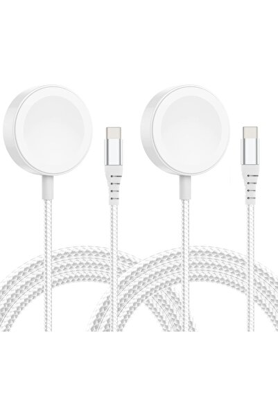 DNR Bilişim Watch Akıllı Saat Şarj Aleti USB-C Watch 1-9, Ultra/Ultra 2 Uyuml...
