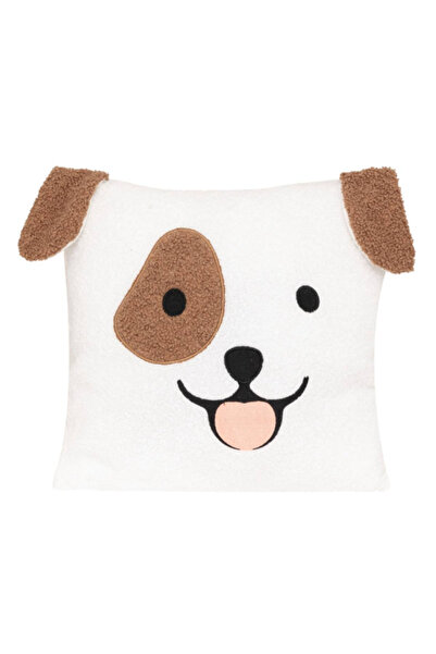 Atmosphera Scott Square Shaped Dog Design Kids Cushion 40x40cm