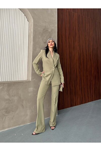 MODA COOL FİT KRUVAZE CEKET PANTOLON TAKIM