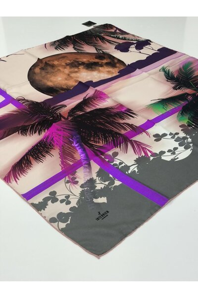 PİRAMİT Sarar Interview Tivil Silk Scarf 4000-5