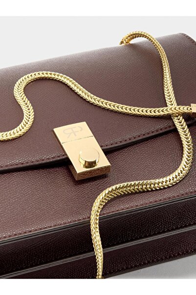 PARFOIS Kadın Dokulu ve Zincir Askılı Omuz Çantası