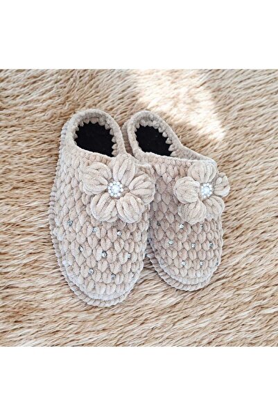 RKSATOLYE KALIN TABANLI KADİFE TERLİK