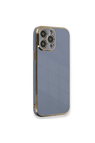eco port iPhone 15 Pro Case Volet Silicone - Blue