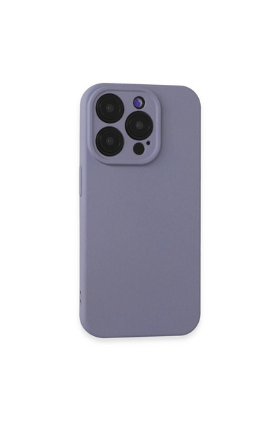 eco port iPhone 15 Pro Case Nano Velvet Silicone Inside - Lilac