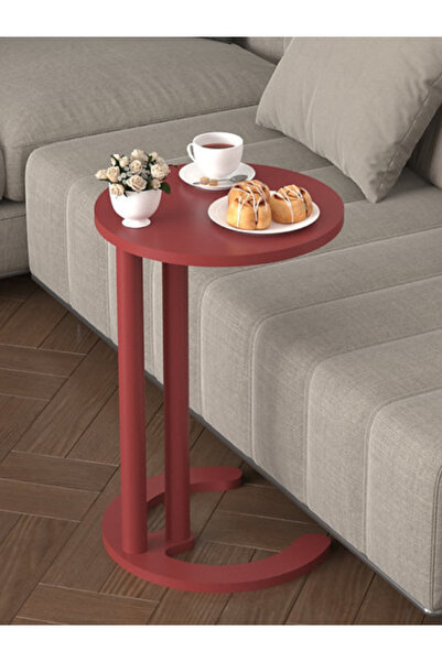 DİAVSE EV & YAŞAM Rosso C Sehpa Yan Sehpa Koltuk Sehpası