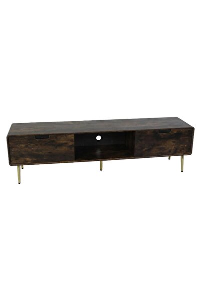 DEC8 A modern TV stand with a sophisticated and distinctive design