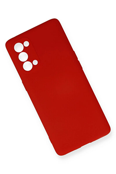 Epilons حافظة رينو 5 من السيليكون المخملي الداخلي - أحمر