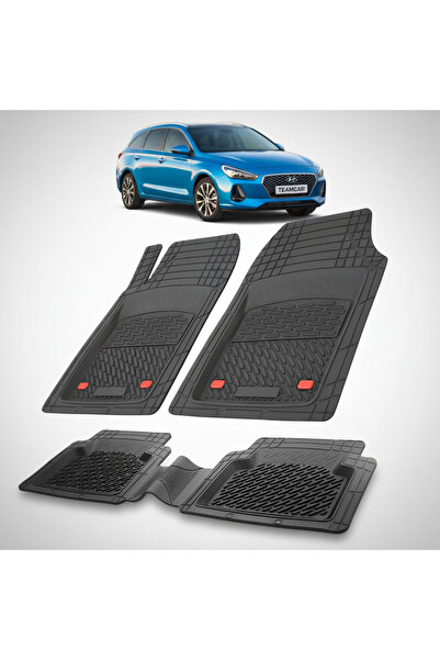 TEAMCAR Hyundai i30 III Tourer 2017-2020 Πατάκια - Ελαστικά Tabi - Μαύρα