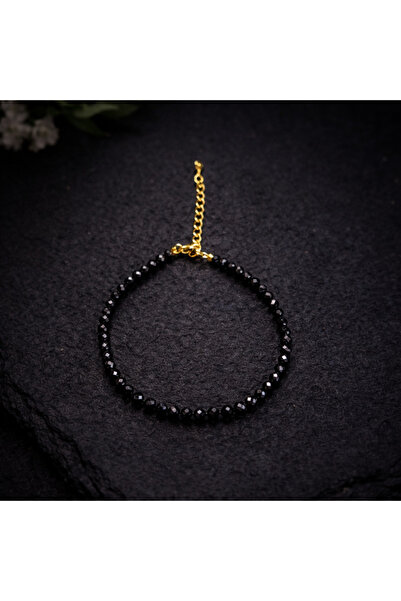 OEM Black Spinel Bracelet 3 mm – Energy Protection, Inner Strength and Mental...