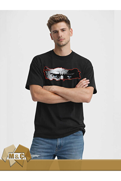 MÇ FAMİLY STORe Unisex Oversize T-Shirt Ataturk Special Design Street Style T...