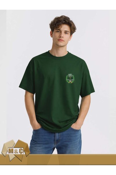 MÇ FAMİLY STORe تي شيرت كبير الحجم للجنسين بتصميم خاص على طراز الشارع، تي شير...