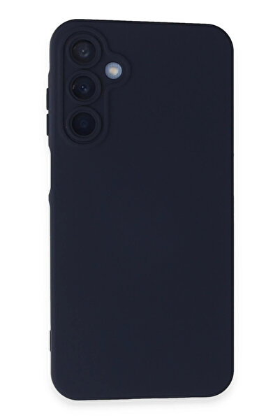 Epilons حافظة هاتف جالاكسي A05S من السيليكون المخملي الداخلي - أزرق داكن