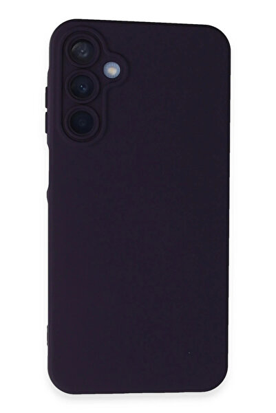 Epilons حافظة هاتف جالاكسي A25 5G من السيليكون المخملي الداخلي - أرجواني