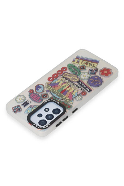 Najmaddin نيوفايس حافظة سامسونج جالاكسي A33 5G غطاء منقوش إستوريل - إستوريل - 14