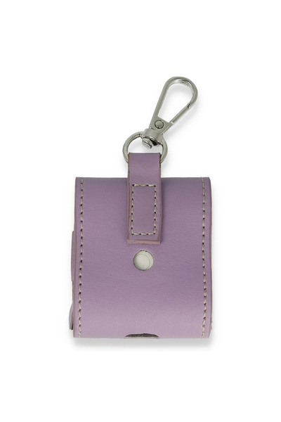 Najmaddin حافظة نيو فيس ايربودز 2 (الجيل الثاني) مع حزام - ليلك