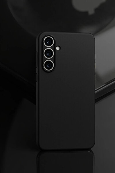 Epilons حافظة جالاكسي A55 5G من السيليكون الأول - أسود