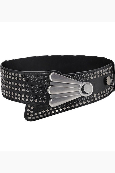 Giraffe أحزمة نسائية للسراويل، والقمصان، والجاكيتات، والفساتين، والسترات