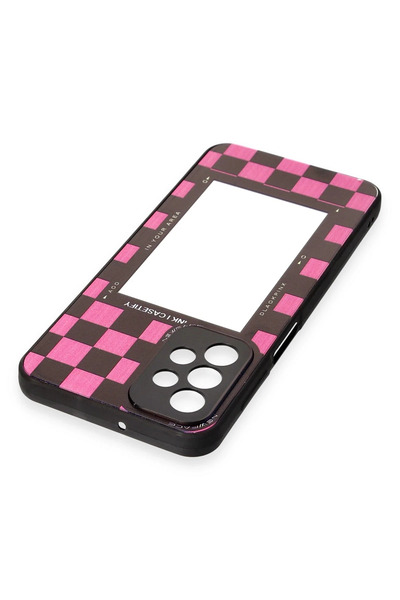 Najmaddin نيوفايس حافظة سامسونج جالاكسي A23 4G غطاء مرآة منقوش - مرآة - 8