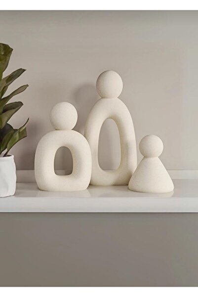 LİSYANTUS HOME DEKOR SOYUT AİLE Biblo Modern Obje Dekoratif