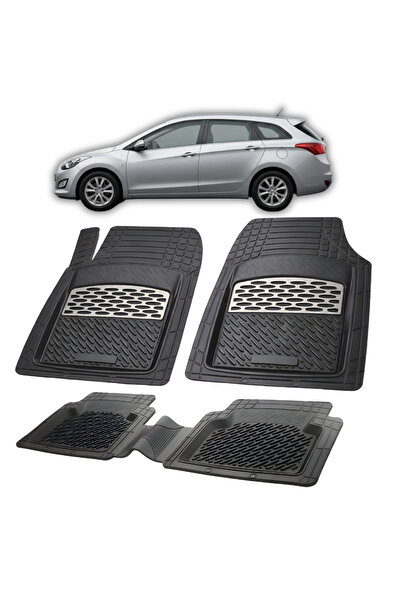 TEAMCAR Covorașe auto Hyundai i30 II Tourer (2012-2017) - Tavă tip cauciuc - ...