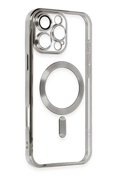 Najmaddin غطاء كروس مغناطيسي آيفون 16 برو من نيوفيس - رمادي تيتانيوم