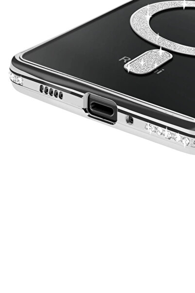 Epilons حافظة ريدمي 14C جوك سيملي ماجنيتيك سيف - فضي