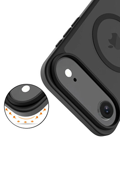 Epilons غطاء آيفون 17 إير جوتا ماجسيف - أسود