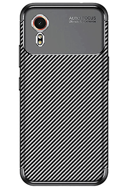 Najmaddin حافظة نيو فيس لهاتف سامسونج جالاكسي اكس كوفر 7، غطاء كربون بتركيز ت...