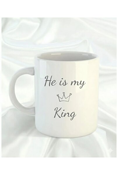 sartre art كوب كينج - كوب سيراميك كاريزماتيكي للرجال مكتوب عليه كينج كوروندوم...