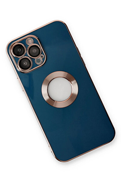 Najmaddin متجر Newface لحافظة iPhone 14 Pro Max من السيليكون - أزرق