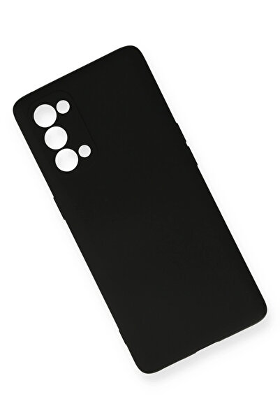 Najmaddin حافظة نيو فيس لهاتف اوبو رينو 5 برو نانو اندرويد مخمل سيليكون - أسود