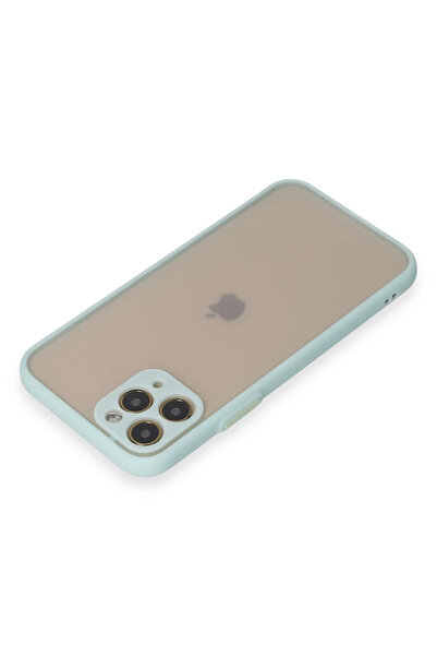 Najmaddin غطاء سيليكون مونتريال لـ Newface iPhone 11 Pro - تركواز