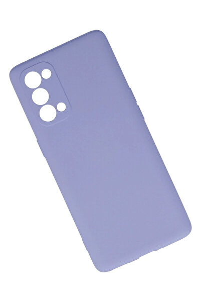 Najmaddin حافظة نيو فيس لهاتف اوبو رينو 5 برو نانو اندرويد مخمل سيليكون - ليلكي