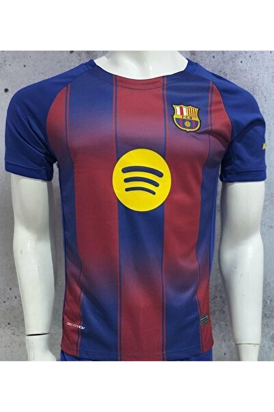 NO BRAND قميص برشلونة الأساسي أحمر وأزرق