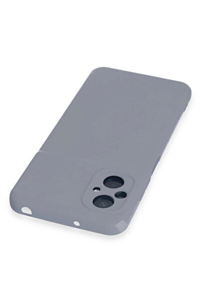 Epilons حافظة بوكو M5 من السيليكون المخملي الداخلي - رمادي