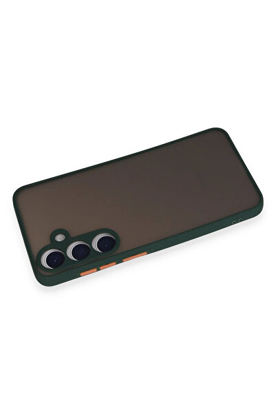 Najmaddin نيوفايس حافظة سامسونج جالاكسي S24 مونتريال من السيليكون - أخضر