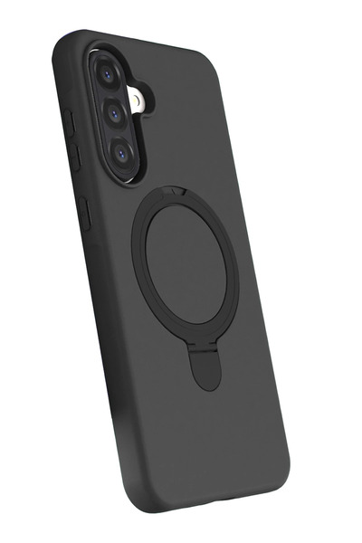 Epilons غطاء جالاكسي A17 5G مع حامل ماجسيف - أسود