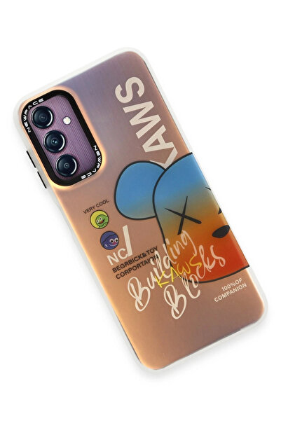 Najmaddin Newface Samsung Galaxy A14 4g حافظة Estoril غطاء منقوش - Estoril - 6