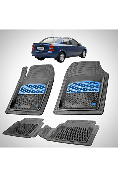 TEAMCAR Πατάκια αυτοκινήτου τύπου δίσκου Συμβατά με Opel Astra G (1998-2009)-...