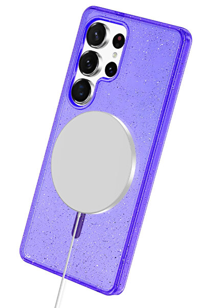 Epilons غطاء ماجسيف لجهاز Galaxy S25 - باللون الأرجواني