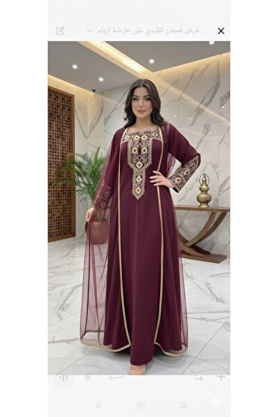 SERA Traditional oud-colored jalabiya