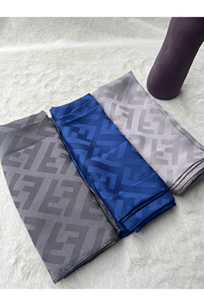 shalby Hijab Women's Silky Jacquard Shawl (Set of 3)