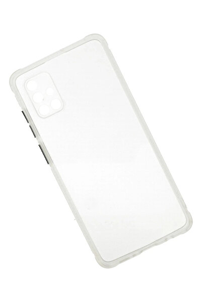 Epilons حافظة جالاكسي A71 من السيليكون الشفاف - شفاف