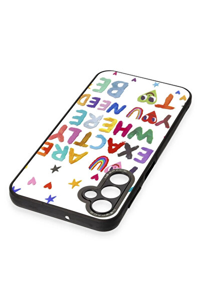 Najmaddin نيوفايس حافظة سامسونج جالاكسي A14 4G غطاء مرآة منقوش - مرآة - 10