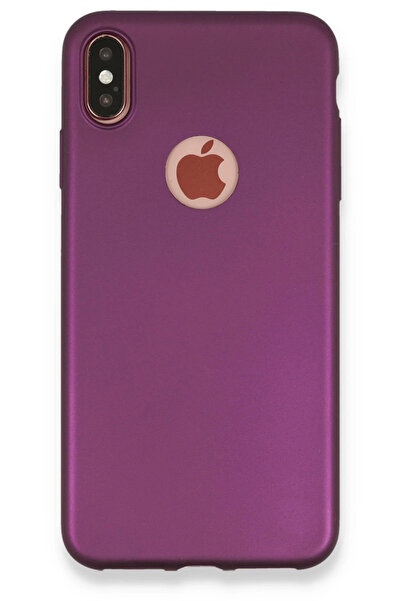 Epilons جراب ايفون اكس اس أول سيليكون - برقوقي